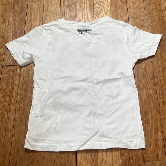YNORQUE Kid’s White Graphic T-Shirt Size 4y - Picture 4 of 4